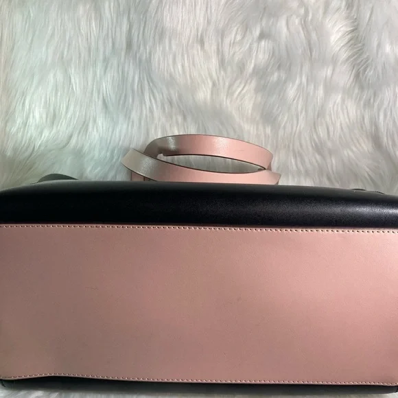 EUC 💕 Kate Spade New York Rosa Daisy Black and Pink Tote Bag - Picture 7 of 8